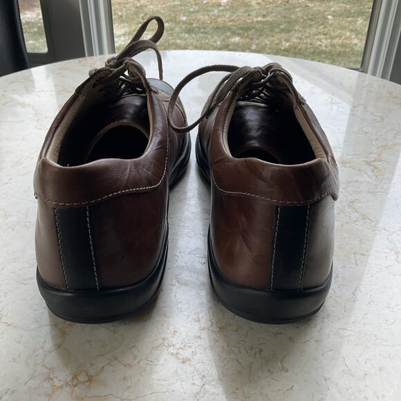 Finn Comfort Alamo Size US 9 UK 8.5 Men\'s‎ Brown W/ Black toe cap Leather Shoes main image 9